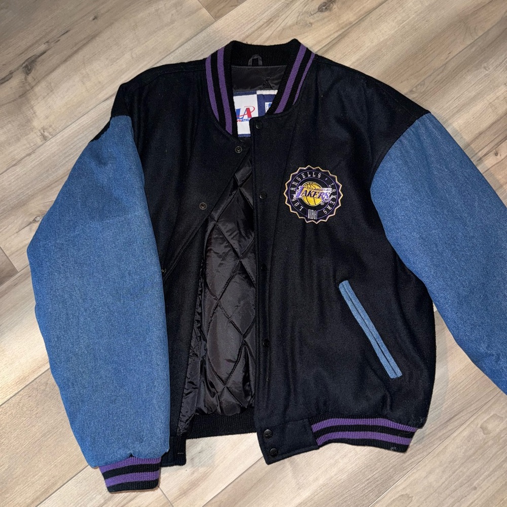 LA Lakers Varsity Jacket